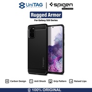 Case Samsung Galaxy S20 FE Spigen Rugged Armor Softcase Carbon Casing