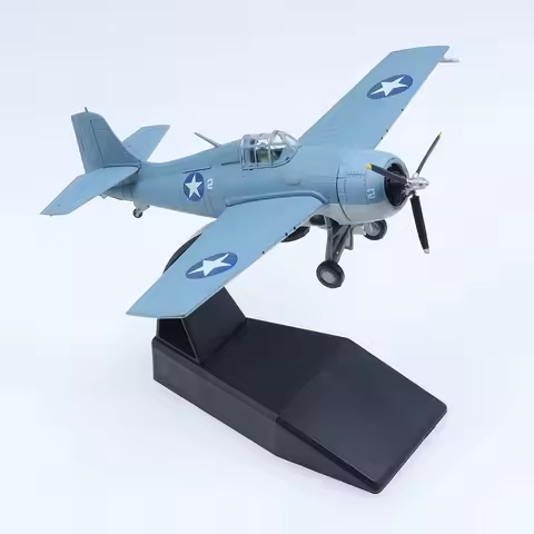 1/72 F4F Diecast Airplane Model Fighter Plane Aircraft Models for Gift
