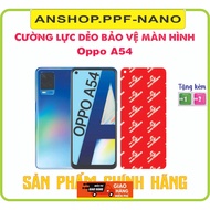 Toughened flexible phone screen protector for Oppo A54