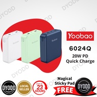 [ 100% Original +1 Year Warranty ] YOOBAO 6024Q 22.5W ULTRA TINY 10000MAH POWERBANK WITH QUICK CHARG