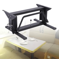 UPALDHOU Standing Desk Frame  Adjustable to 63CM 573lbs Load Capacity Hot Rolled Steel with Multifun