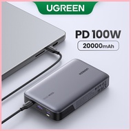 ✙ ஐ UGREEN 100W 20000mAh Power Bank Portable PD Fast Charging PowerBank for iPhone 15 Laptop Notebo