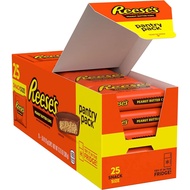 REESE'S Milk Chocolate Snack Size Peanut Butter Cups, Candy Panry Pack
