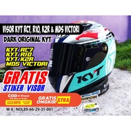 KYT RC7 Flat Visor | KYT R10 | KYT K2R
