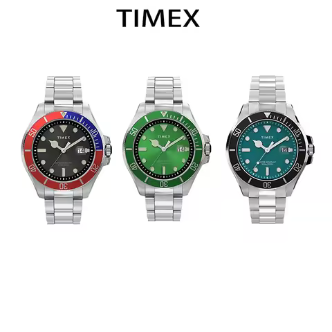 TIMEX Brand Men's Watch Luxury Leisure Multifunction Watches for Men Calendar Quartz Steel Strip Wri