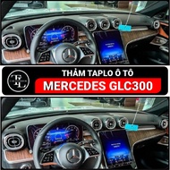 MERCEDES GLC300 dashboard carpet, sheepskin velvet, carbon leather, high quality fiber leather, TL A