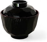 J-kitchens Miso Soup, Bowl, 9.7 x 3.7 inches (285 cc), 3.8 x 3.7 inches (9.7 x 9.3 cm), New Tortoise