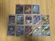 Pokémon 寶可夢 寵物小精靈 S12A sv10 SV8a sar 路卡利歐 霓虹魚 烈焰馬 火焰鳥 大劍鬼 噴火龍 轟鳴月神田真司 raw