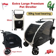 ⭐BIG Space⭐XL Large Pet Stroller Prams for large Dogs Pet Stroller platform dog strollers