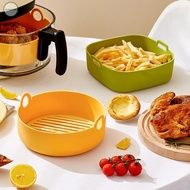 GORGEOUS~Air Fryers Tray Odorless Silicone Resistant to High Temperatures Easy to Clean