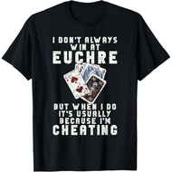 Euchre Card Game Player Euchre Gamers Funny Partner T-Shirt