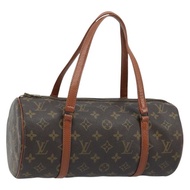 路易威登 Monogram Papillon 30 手提包 M51385 LV Auth fm5284A