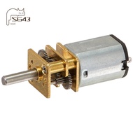 JA12-N20 Model DC 12V 100RPM Torque  mini  Motor Silver+Gold