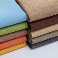 [請購買滿300]素色沙發布料布料純色面料加厚棉麻布防塵亞麻布清倉處理沙發套
