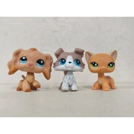 3pcs/lot LPS Figure Cat Dog #1716#67 Littlest Pet Shop Kid Toy