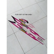 Yamaha F1 Motorcycle Striping Sticker ZR 1997 Black