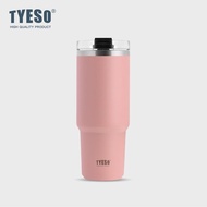ผสม TYESO แก้วเก็บความเย็น ขนาด 600-900 มล. มีฝาปิด เก็บอุณหภูมิได้ทั้งร้อนและเย็น แถมฟรี หลอดดูดซิล