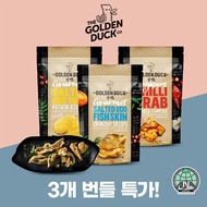 [BUNDLE OF 3] Salted Egg Fish Skin / Potato Ridges / Chilli Crab Seaweed Tempura / 6 choices