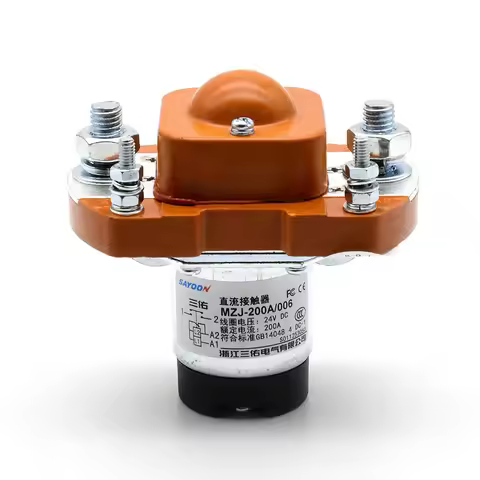 MZJ-200A ZJ200A SZJ200A DC24V 48V 12V DC Contactor For Electric Vehicle Forklift Battery Car Tractor