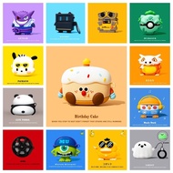 Cartoon Case for Beats Beats Solo Buds PVC Silicone Colorful Protective Earphone Casing Beats Solo B