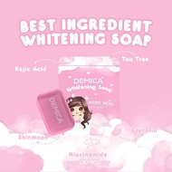 SABUN DEMICA WHITENING SOAP | DEMICA WHITENING SOAP KOJIC ACID