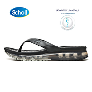 Scholl รองเท้าแตะผู้ชาย AIR ชื่อร่วม รองเท้าสกอลล์ NlK_E Fitness Deluxe รองเท้าแตะสวม สำหรับผู้ชายแล