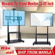 TV Stand Monitor 32-85 Inch Screen Movable TV Rack Stand With Wheels Mobile TV Floor Base