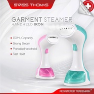 Swiss Thomas Handheld Garment Steamer Iron Travel Size Water Tank (120ml/1500W)