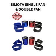 Simota Super Spiral Turbo Jet Ventilator Twin Fan 2.5 inch Single Fan Turbo Jet Fan