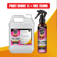 QUICKPICK SPRAY ANTI TUNGAU KASUR [BONUS 250ML] 1L 100ML Bed Bugs Killer Cairan Pembasmi Kutu Kasur 