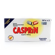 CASPRIN ASPIRIN 100MG 30SX2