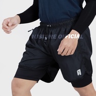 Men's Sports Shorts 2 in 1 Leggings Men's gym Running Shorts Wanita