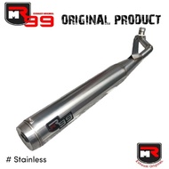 Knalpot Standar Racing BRAVO MR99 ORIGINAL Full Stainless