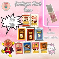 GANTUNGAN Glass Keychain/Cute Keychain/ Snack Keychain/ Hellokitty Keychain/ Snack Keychain/ Helloki