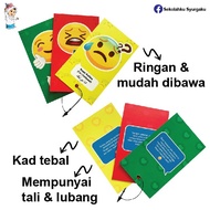 [NEW] Traffic Light Card 3 Bahasa Set Kad Traffic Light Alat Bantu Mengajar Set Traffic Light Pak21