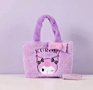 Kuromi - 佻皮魔女 Sanrio | 毛绒斜揹袋 | 單肩包