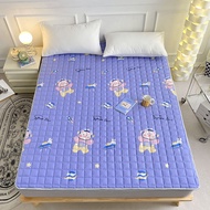 High Quality Foldable Floor Mat Non-slip Light Mattress Toppers Household Hotel Bedding  Quilted Pad Double-Sided 매트리스 Dormitory