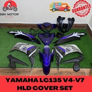 【SBK MOTOR】YAMAHA LC135 V4/V5/V6/V7 Cover Set | 2020 (87) PP+S3+BG | 高品质车身套件