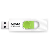 ADATA ADATA UV320 Flash Drive 64G-White Stepping Stone Shopping Network