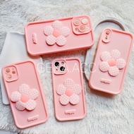 [ FP ] FLOWER PINK 3D SOFTCASE IPHONE 7 7+ 8 8+ X XR XS MAX 11 PRO MAX 12 PRO MAX 13 PRO MAX 14+ 14 