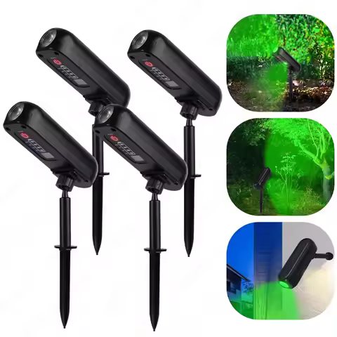 Solar LED Light Outdoor Solar Wall Light IP65 Green Garden Light Solar Spotlights Solar Uplights for