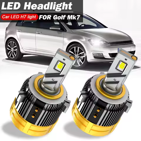 2PCS H7 H15 LED Headlight Bulb G2 Pro LED For Golf 6 MK3 Canbus Lamp Hi/Low Beam Car Daytime Running
