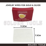 Connoisseurs 1051 Jewellery Wipes Jewellery Cleaning Gold Silver Cleaning Remove Tarnish Jewellery T