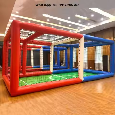 School Soccer Field Sports Meet Opening Props Model Flying Game Competition Super Fun Inflatable Tra
