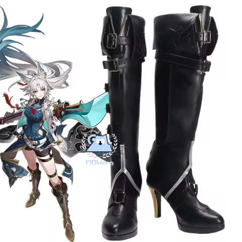 Honkai Star Rail Feixiao Cosplay Shoes Boots Xianzhou Yaoqing The Great General Fei Xiao Cosplay For