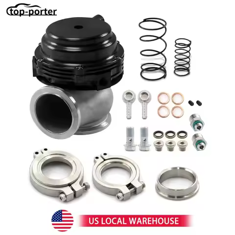 1Set 44MM Wastegate External Turbo with TIAL V-Band Flange Spring MV-R 14PSI