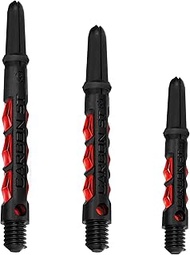 Harrows Dart Shafts Carbon ST Stems with Pyramid Rings Multiple Lengths Multiple Colours