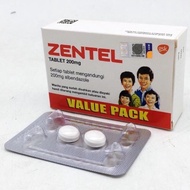 [READYSTOCK] Zentel Tablet 2's- Ubat cacing kanak-kanak & dewasa