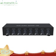 【hing0】AUX Audio Splitter Multi Headphone Audio Splitter Amplifier Stereo Audio Amp Adapter Headphon