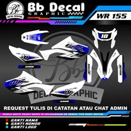Decal wr155 fire sticker wr fire decal Yamaha wr latest fire wr155 striping requestbebas